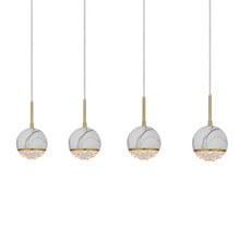 Hikaru Iron 4 Light Pendant